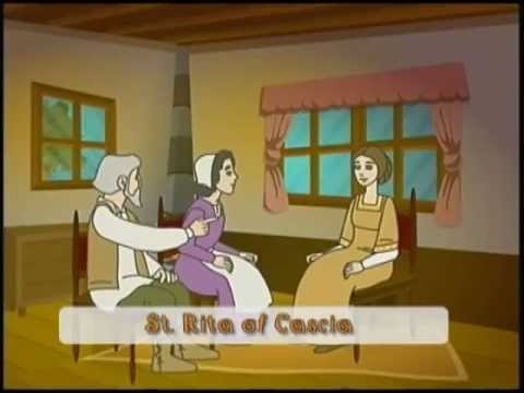 Мульфільм для дітей про Святу Риту. 